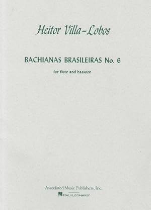 Bild des Verkufers fr Bachianas Brasileiras No. 6 by Heitor Villa-Lobos [Paperback ] zum Verkauf von booksXpress