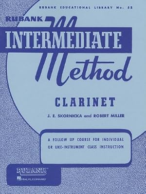 Imagen del vendedor de Rubank Intermediate Method - Clarinet (Rubank Educational Library) [Paperback ] a la venta por booksXpress