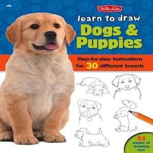 Immagine del venditore per Learn to Draw Dogs & Puppies: Step-by-step instructions for more than 25 different breeds by Cuddy, Robbin [Paperback ] venduto da booksXpress