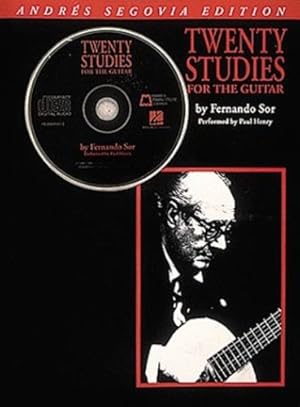 Imagen del vendedor de Twenty studies for the guitar by Segovia, Andres, Sor, Fernando [Paperback ] a la venta por booksXpress