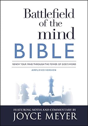 Seller image for Battlefield of the Mind Bible: Renew Your Mind Through the Power of God's Word by Meyer, Joyce [Paperback ] for sale by booksXpress