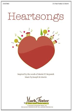 Seller image for Heartsongs 2/3 Part Treble Paperback for sale by booksXpress