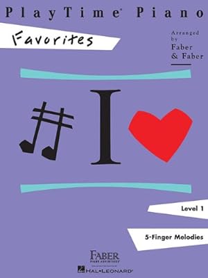 Image du vendeur pour PlayTime Piano Favorites: Level 1 by Faber, Nancy, Faber, Randall [Paperback ] mis en vente par booksXpress