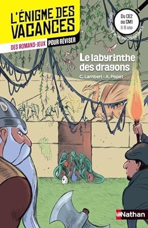 L'ENIGME DES VACANCES PRIMAIRE t.7 : le labyrinthe des dragons ; du CE2 au CM1 ; 8/9 ans