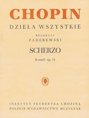 Seller image for Scherzo in B Flat Minor for Piano, Op. 31 [Paperback ] for sale by booksXpress