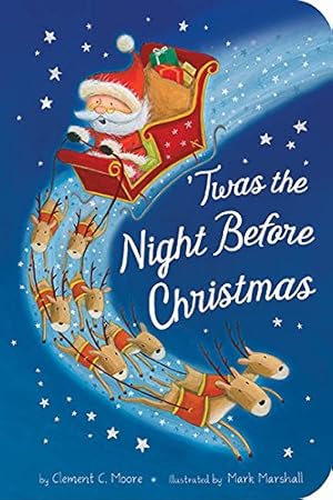 Imagen del vendedor de Twas the Night Before Christmas by Moore, Clement C [Board book ] a la venta por booksXpress