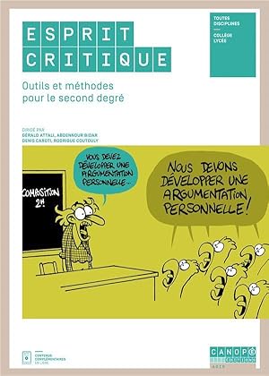 esprit critique ; outils et méthodes pour le second degré