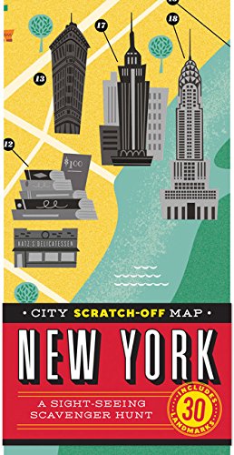 Image du vendeur pour City Scratch-off Map: New York: A Sight-Seeing Scavenger Hunt by Henry de Tessan, Christina [Paperback ] mis en vente par booksXpress