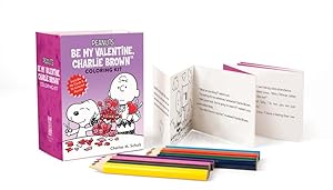Imagen del vendedor de Peanuts: Be My Valentine, Charlie Brown Coloring Kit (Miniature Editions) by Schulz, Charles M. [Paperback ] a la venta por booksXpress