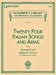 Seller image for Twenty-four Italian Songs and Arias of the Seventeenth and Eighteenth Centuries: For Medium Low Voice (book with online audio) (Schirmer's Library of Musical Classics) [Paperback ] for sale by booksXpress
