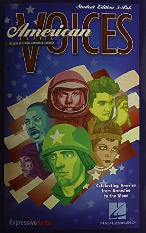 Seller image for American Voices: Celebrating America from Armistice to the Moon (Expressive Arts) by Jacobson, John, Emerson, Roger [Paperback ] for sale by booksXpress