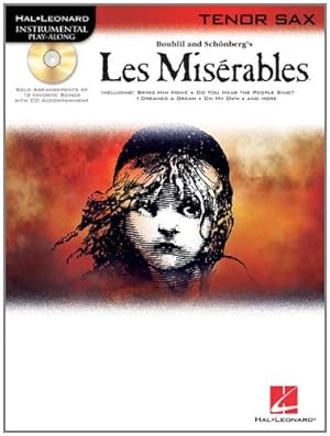 Bild des Verkufers fr Les Miserables: Tenor Sax Play-Along Pack (Hal Leonard Instrumental Play-along) [Paperback ] zum Verkauf von booksXpress