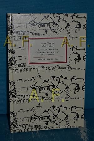 Bild des Verkufers fr Mein Leben : zwanzig Radierungen Marc Chagall. Mit einem Nachw. von Werner Schmidt / Insel-Bcherei , Nr. 1206 zum Verkauf von Antiquarische Fundgrube e.U.