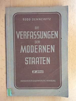 Seller image for Die Verfassungen der modernen Staaten Eine Dokumentensammlung for sale by avelibro OHG