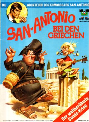 Die Abenteuer des Kommissars SAN-ANTONIO. San-Antonio bei den Griechen.