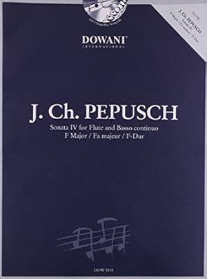 Bild des Verkufers fr SONATA IV FOR FLUTE & BASSO CCONTINUO F MAJOR BK/CD by J C Pepusch [Paperback ] zum Verkauf von booksXpress