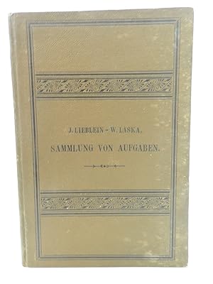 Bild des Verkufers fr Sammlung von Aufgaben aus der algebraischen Analysis. zum Verkauf von Allguer Online Antiquariat