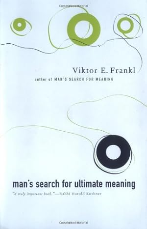 Imagen del vendedor de Man's Search For Ultimate Meaning by Viktor E. Frankl [Paperback ] a la venta por booksXpress