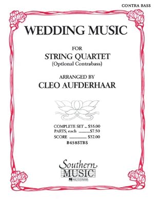 Immagine del venditore per Wedding Music: String Bass by Aufderhaar, Cleo [Paperback ] venduto da booksXpress