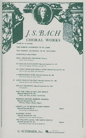 Imagen del vendedor de Cantata No. 106 by Johann, Sebastian Bach [Sheet music ] a la venta por booksXpress