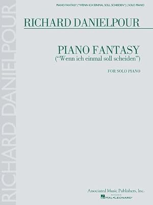 Immagine del venditore per Piano Fantasy ("Wenn ich einmall soll scheiden"): for Piano Solo [Paperback ] venduto da booksXpress