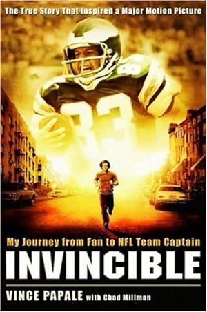 Seller image for Invincible: My Journey from Fan to NFL Team Captain by Papale, Vince, Millman, Chad [Paperback ] for sale by booksXpress