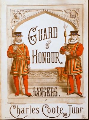 Bild des Verkufers fr Guard of honour. Lancers zum Verkauf von Paul van Kuik Antiquarian Music