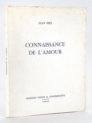 Bild des Verkufers fr Connaissance de l'Amour [ Edition originale - Livre ddicac par l'auteur ] zum Verkauf von Librairie du Cardinal