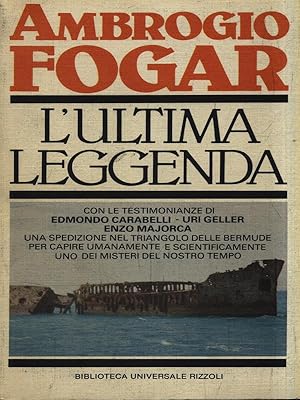 Seller image for L'ultima leggenda for sale by Librodifaccia