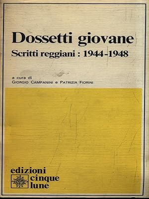 Immagine del venditore per Dossetti giovane. Scritti reggiani: 1944-1948 venduto da Librodifaccia