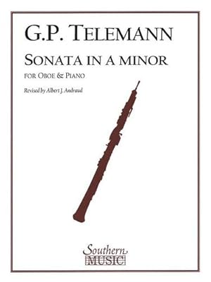 Seller image for Sonata in A Minor: Oboe by Andraud, Albert [Paperback ] for sale by booksXpress