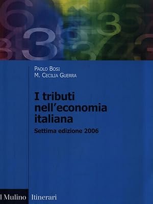 Bild des Verkufers fr I tributi nell'economia italiana. Settima edizione 2006 zum Verkauf von Librodifaccia