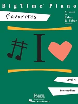 Image du vendeur pour BigTime Piano Favorites: Level 4 by Faber, Nancy, Faber, Randall [Paperback ] mis en vente par booksXpress