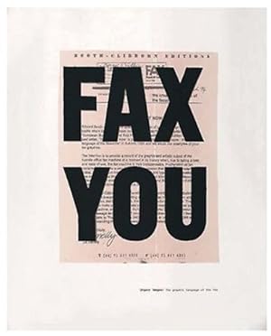 Seller image for Fax You: Urgent Images by Abrams [Paperback ] for sale by booksXpress