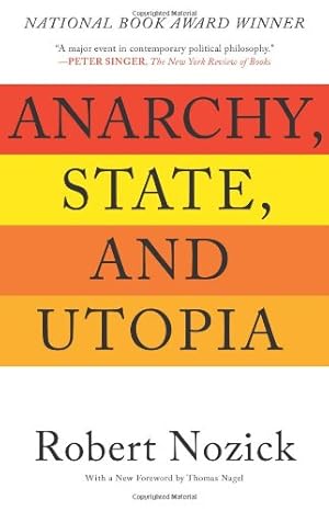 Image du vendeur pour Anarchy, State, and Utopia by Nozick, Robert [Paperback ] mis en vente par booksXpress