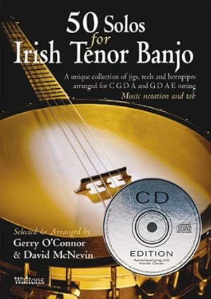 Image du vendeur pour 50 Solos for Irish Tenor Banjo by O'Connor, Gerry, McNevin, David [Paperback ] mis en vente par booksXpress