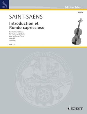 Seller image for Introduction Et Rondo Capriccioso Op 28 For Violin And Piano by Camille Saint-saens [Paperback ] for sale by booksXpress