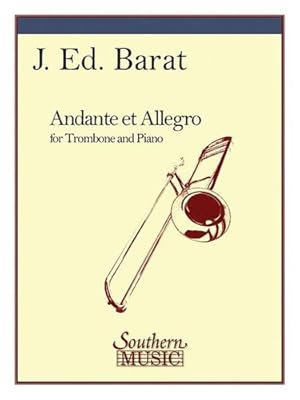 Bild des Verkufers fr Andante and Allegro: Trombone [Paperback ] zum Verkauf von booksXpress