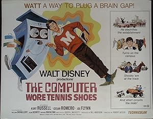 Seller image for The Computer Wore Tennis Shoes Lobby Title Card for sale by AcornBooksNH
