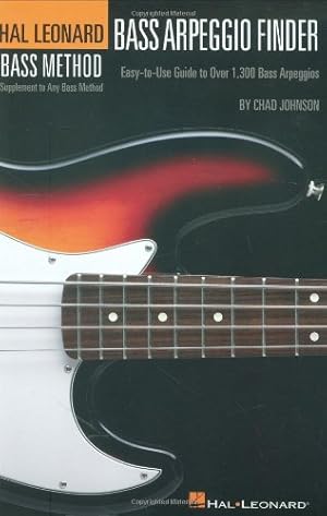 Immagine del venditore per Bass Arpeggio Finder: Easy-to-Use Guide to Over 1,300 Bass Arpeggios Hal Leonard Bass Method [Paperback ] venduto da booksXpress