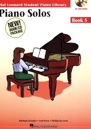 Imagen del vendedor de Piano Solos Book 5 - Book/Online Audio: Hal Leonard Student Piano Library [Paperback ] a la venta por booksXpress