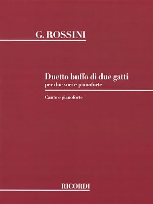Seller image for Duetto Buffo Di Due Gatti (Cat Duet): Vocal Duet [Paperback ] for sale by booksXpress