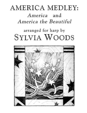 Seller image for America Medley: "America" and "America the Beautiful": Arranged for Harp by Woods, Sylvia [Paperback ] for sale by booksXpress