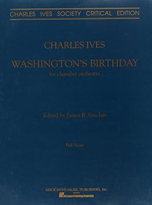 Bild des Verkufers fr Washington's Birthday: Full Score [Paperback ] zum Verkauf von booksXpress