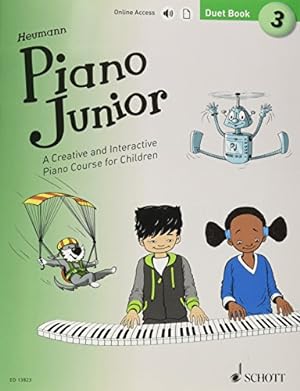 Seller image for Piano Junior Duet Book: A Creative and Interactive Piano Course for Children: Includes Downloadable Audio by Heumann, Han-Gunter [Paperback ] for sale by booksXpress