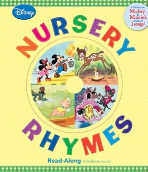 Bild des Verkufers fr Disney Nursery Rhymes Read-Along Storybook and CD by Disney Book Group [Hardcover ] zum Verkauf von booksXpress