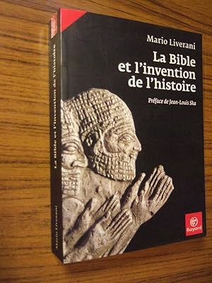 Image du vendeur pour La Bible et l'invention de l'histoire : Histoire ancienne d'Isral mis en vente par Domifasol