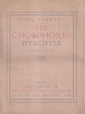 Bild des Verkufers fr Les Choephores d'Eschyle zum Verkauf von Librodifaccia