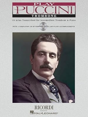 Seller image for Play Puccini, Trombone: 10 Arias [Paperback ] for sale by booksXpress