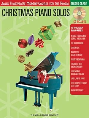 Imagen del vendedor de Christmas Piano Solos - Second Grade (Book/CD Pack): John Thompson's Modern Course for the Piano by Austin, Glenda [Paperback ] a la venta por booksXpress